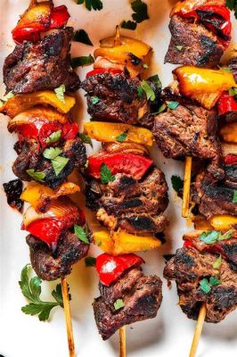  Lamb Skewers Exploding With Savory Spices and Tender Bites of Culinary Heaven!