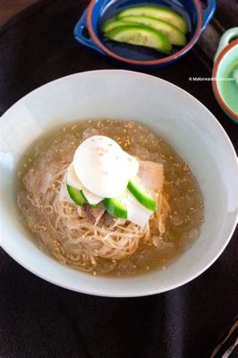  Milmyeon: Indulge Your Senses With This Refreshing and Savory Cold Noodle Symphony!