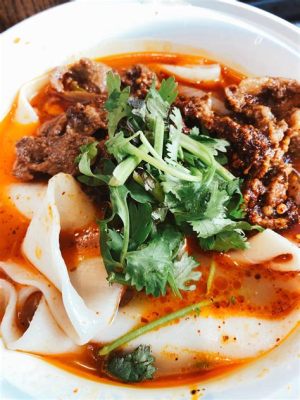   Spicy Hand-Pulled Noodles With Lamb: Will This Wuhai Staple Ignite Your Taste Buds with Aromatic Flavor?